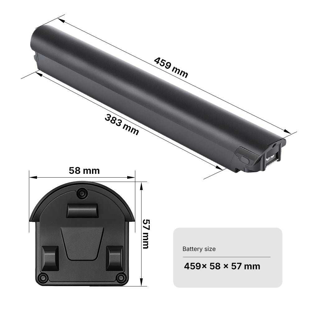 36V10Ah E-Bike Li-ion Replacement Battery for Tenways CGO600 PRO(Classic Edition) and CGO600 Plus(New Edition)