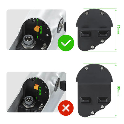 36V12.8Ah REENTION EEL-MINI E-Bike Battery Technical compatibility reference for battery mounting