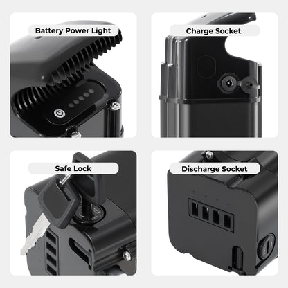 36V14Ah e-bike Battery Replacement Battery for VOLT Bike