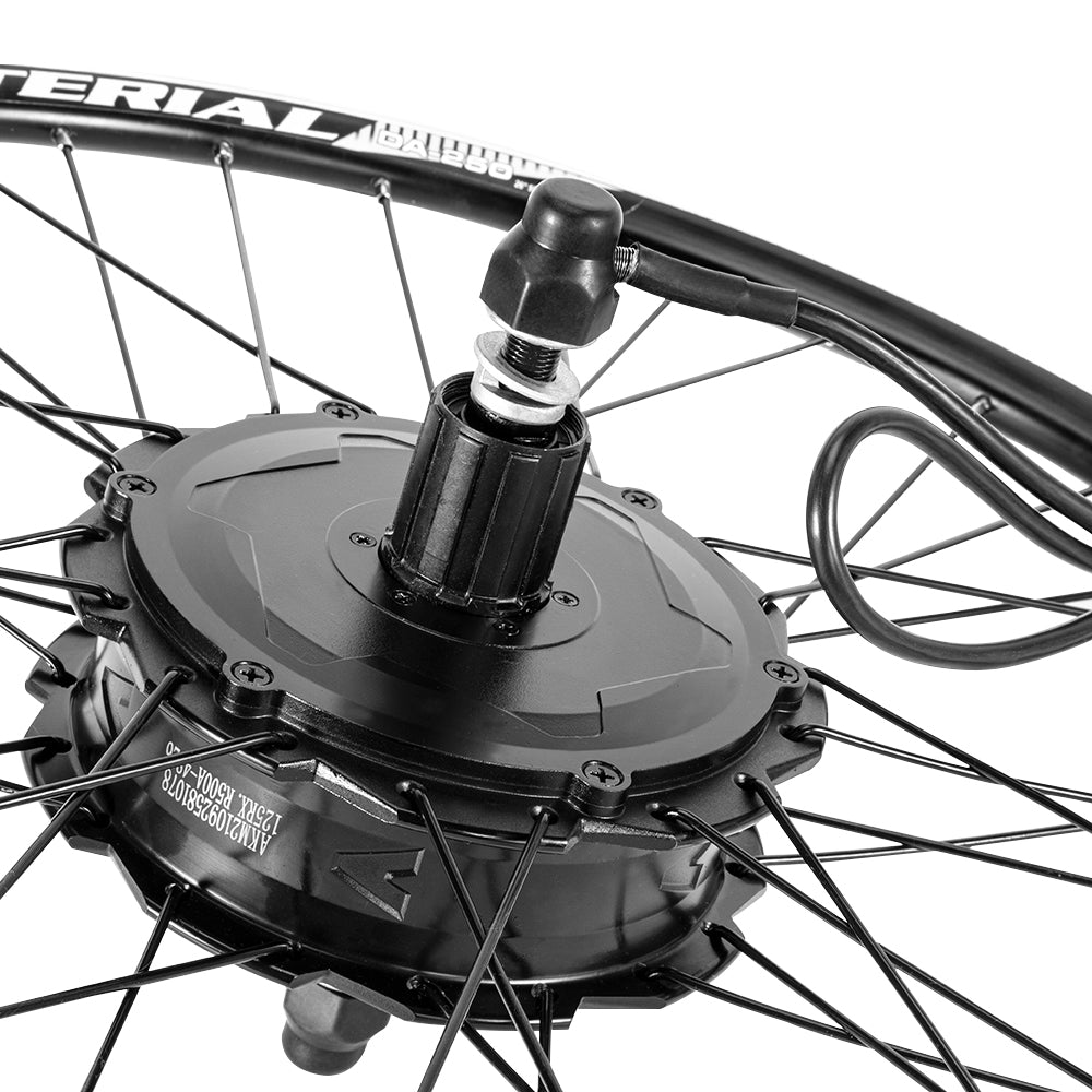 48V500W 28" e-bike Conversion Kit Rear Cassette Hub Motor