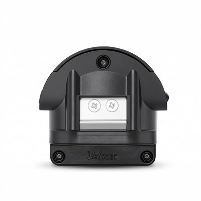 Close-up of the e-bike battery