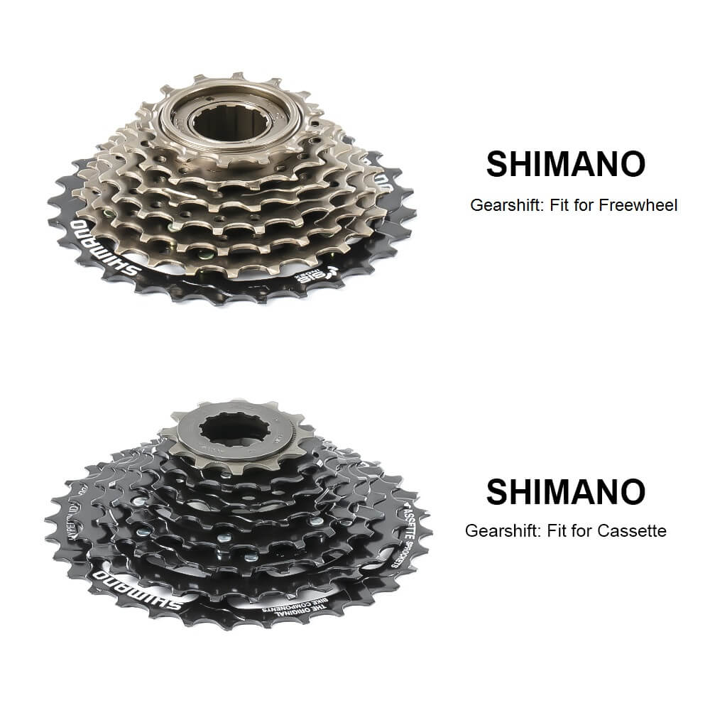 SHIMANO 7 Speed Freewheel / 8 Speed Cassette