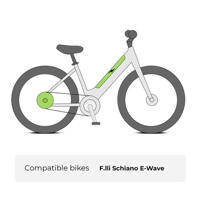 Compatible bikes: F.lli Schiano E-Wave