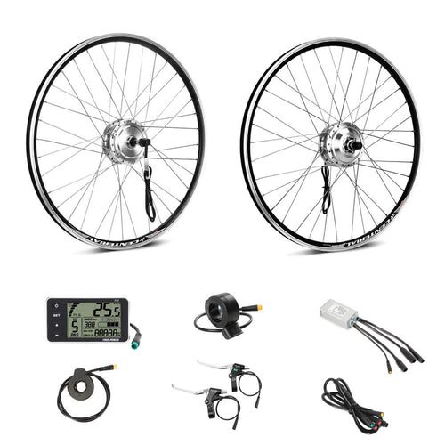 36V350W26" 27.5" 28" Rear E Bike Conversion Kit Freewheel