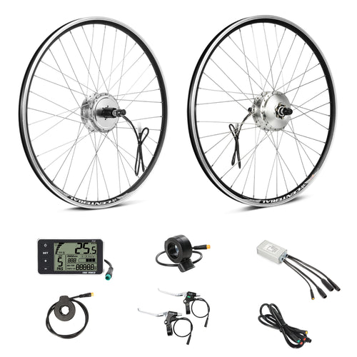 36V350W26" 27.5" 28" Rear E Bike Conversion Kit Cassette