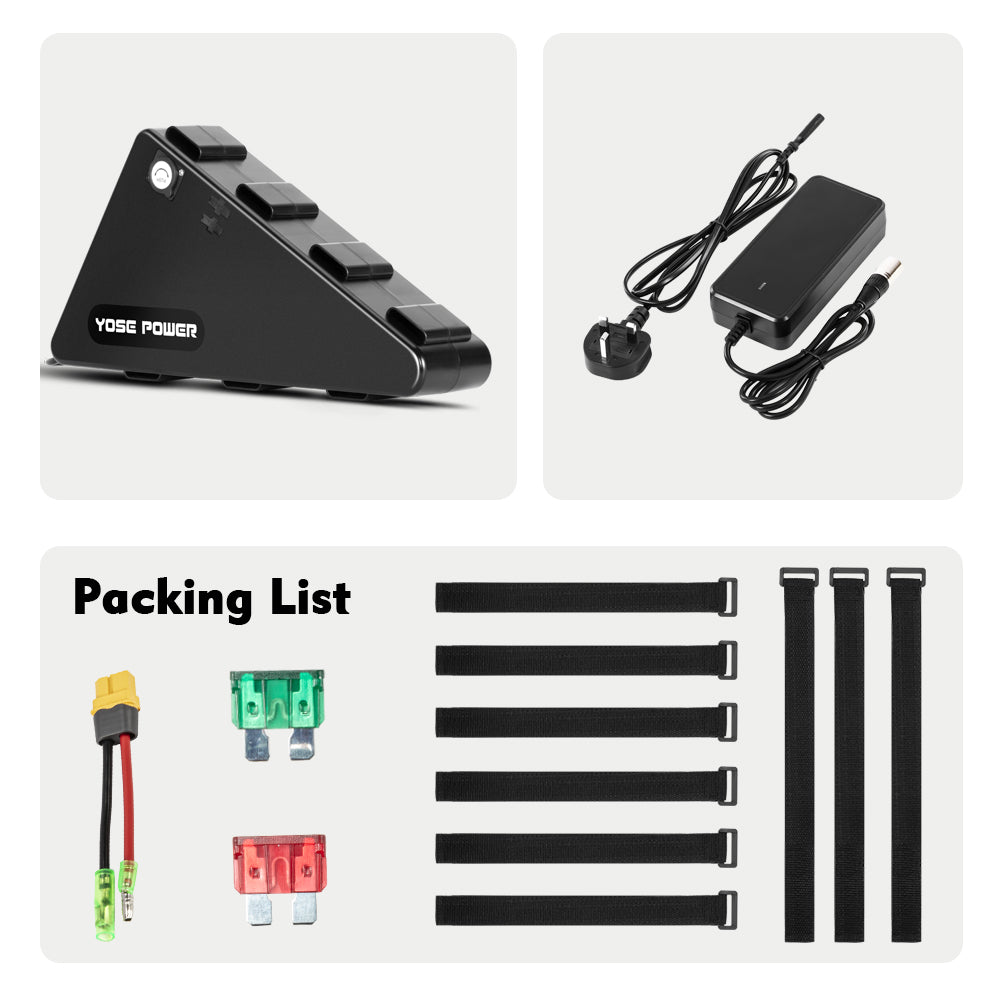 36V21Ah Triangle E-bike Li-ion Battery Pack