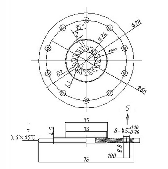 KT-BZ10 Pedal Sensor for Both Side