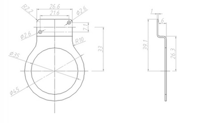 KT-BZ10 Pedal Sensor for Both Side