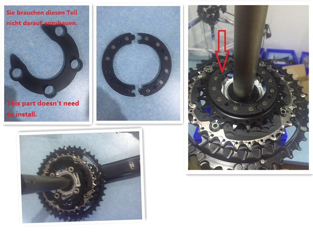 Battery Review Capteur Hollowtech II YOSE POWER - Compatible